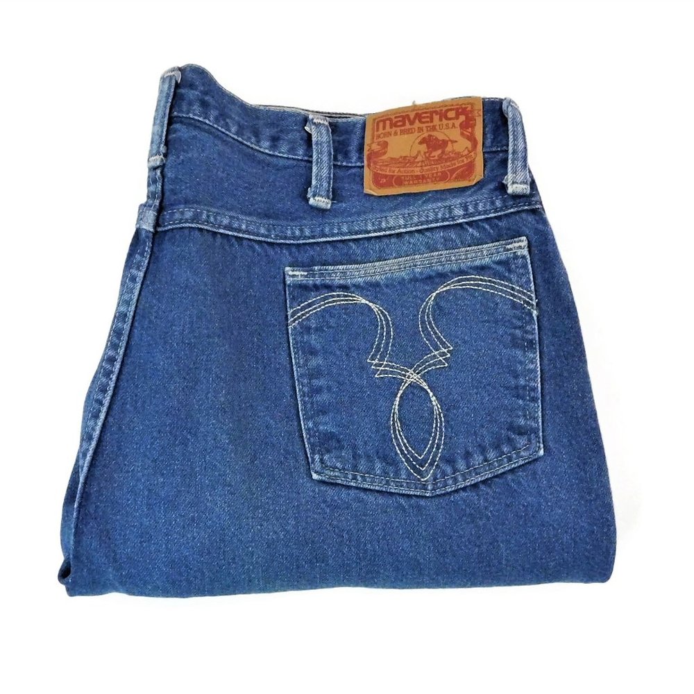 Maverick Men's Western Fashion Jeans 36x32 USA